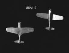Heroics & Ros 6mm WWII US Aircraft USA117 Vought SB2U Vindicator Dive Bomber x 2
