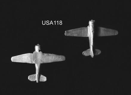 Heroics & Ros 6mm WWII US Aircraft USA118 North American Harvard Trainer x 2