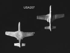 Heroics & Ros 6mm WWII US Aircraft USA207 McDonnell FH-1 Phantom Interceptor x 2