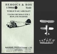 Heroics & Ros 6mm WWII US Aircraft USA304 Grumman F3F-3 (x 1)