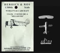 Heroics & Ros 6mm WWII US Aircraft USA306 Curtiss SBC-4 Helldiver (x 1)