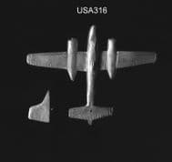 Heroics & Ros 6mm WWII US Aircraft USA316 Douglas A-26B Invader Lt Bomber x 1