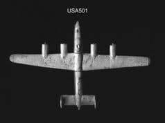 Heroics & Ros 6mm WWII US Aircraft USA501 Consolidated B24J Liberator Bomber x 1