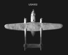 Heroics & Ros 6mm WWII US Aircraft USA502 Fairchild Packet Troop Transport x 1