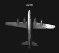 Heroics & Ros 6mm WWII US Aircraft USA603 Douglas C-54 Skymaster Transport x 1