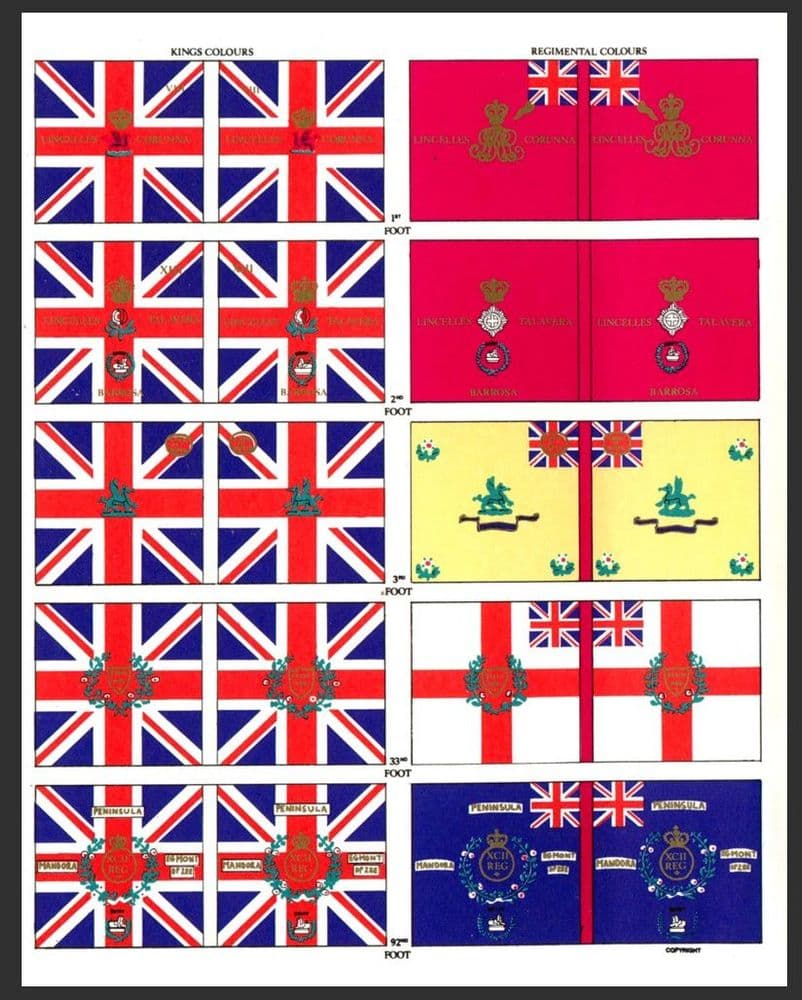 HQ Standards Napoleonic 25mm Flag Sheets British 1 Sheet hq-standards-napoleonic-25mm-flag-sheets-british-1-sheet
