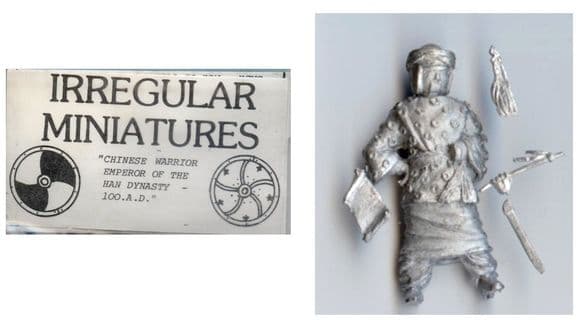 Irregular Miniatures: 54mm Chinese Warrior Emperor 100AD