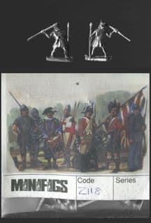 Minifigs 15mm Ancients Z118 Libyan Javelinmen (Persian Allies) x 8