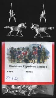 Minifigs 15mm Ancients ZC110 Paphlagonian Light Cavalry (x 4 mtd figs)