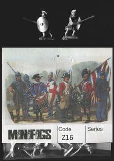 Minifigs 15mm Imperial Romans Z16 Auxilia Palatina with Lancea (6 figs only)