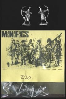 Minifigs 15mm Imperial Romans Z20 Eastern Auxiliary Archers Late 2nd Century (x 6 figs only)