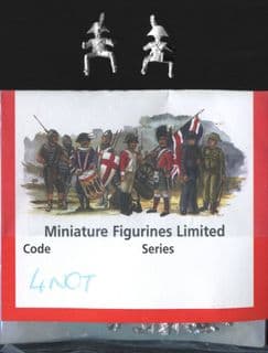 Minifigs 15mm Napoleonic Austrian 04NOT Gun Riders 1809 (x 8)