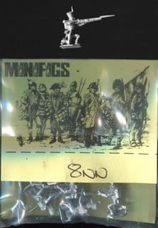 Minifigs 15mm Napoleonic Netherlands 08NN Dutch Centre Co Kneeling Firing (x 7 figs only)