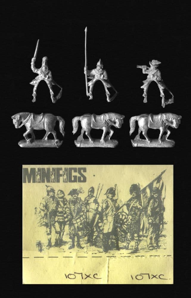 Minifigs 15mm Renaissance Mid-Late 16th C 107XC French Huguenot Command ...