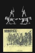 Minifigs 15mm Thirty Years War 121XC Spanish Caballos Carazas (4)