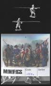 Minifigs 15mm Thirty Years War 127X German Mercenaries (Horizontal Pike) (x 8)