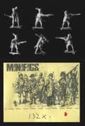 Minifigs 15mm Thirty Years War 132X Grenz Light Infantry (x 6 assorted figs)