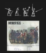 Minifigs 15mm Thirty Years War 137X Mercenary Foot Command (x 8)