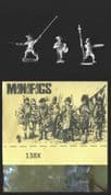 Minifigs 15mm Thirty Years War 138X Imperialist Foot Command (x 6)