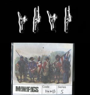 Minifigs 15mm World War I British 14WB Lewis Machine Gun & Crew (x 2 models only)