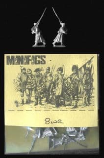 Minifigs 15mm WWI Russian 8WR Guardsman Marching (8)