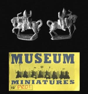 Museum Miniatures 15mm Islamic Persians PR01 Persian Heavy Cavalry (Firing Bow) (x 4)