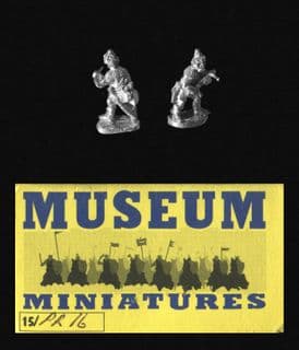 Museum Miniatures 15mm Mongols PR16 Mongol Light Heavy Crossbowmen Advancing (x 8)