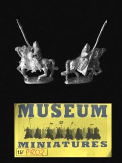 Museum Miniatures 15mm Islamic Persians PR02 Persian Heavy Cavalry (Lance) (x 4)