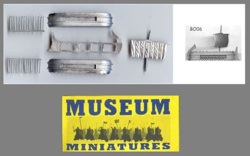 Museum Miniatures BO 06 Mediterranean Trireme (x 1 model)