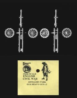 Naismith Design 15mm ECW Artillery EC41 Heavy Gun (2 models)