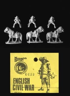 Naismith Design 15mm ECW New Model Army EC23 Mounted Dragoons (3)