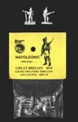 Naismith Design 15mm Napoleonic British BN05 Light Infantry Private Advancing (Stovepipe Shako) (6)