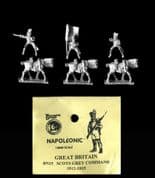 Naismith Design 15mm Napoleonic British BN15 Scots Grey Dragoons Command (3)
