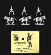 Naismith Design 15mm Napoleonic British BN16 Dragoon Troopers 1812-1815 (3)