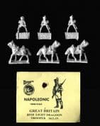 Naismith Design 15mm Napoleonic British BN18 Light Dragoon Troopers 1812-1815 (3)