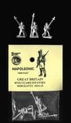 Naismith Design 15mm Napoleonic British BN36 Guard Sergeants (Covered Shako) (6)