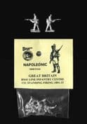 Naismith Design 15mm Napoleonic British BN41 Line Infantry Centre Coy Standing Firing (Stovepipe)  5