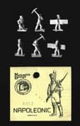 Naismith Design 15mm Napoleonic British BN52 Royal Corps of Sappers & Miners (6)