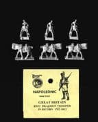Naismith Design 15mm Napoleonic British BN53 Dragoon Troopers in Bicorne (3)