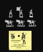 Naismith Design 15mm Napoleonic British BN54 Dragoon Command in Bicorne (3)