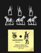 Naismith Design 15mm Napoleonic British BN56 Hussar Troopers (3)