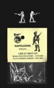 Naismith Design 15mm Napoleonic British BN60 Line Infantry Centre Coy Standing Firing (Bicorne) (6)