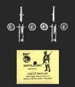 Naismith Design 15mm Napoleonic British NE08 24pdr Siege Artillery (2 models)