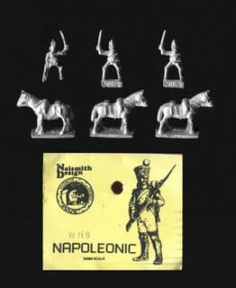 Naismith Design 15mm Napoleonic Duchy of Warsaw WN08 Cuirassier Troopers (3)
