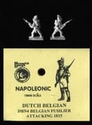 Naismith Design 15mm Napoleonic Dutch-Belgian DBN04 Belgian Fusilier Advancing 1815 (6)