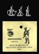 Naismith Design 15mm Napoleonic Dutch-Belgian DBN19 Foot Artillery Crew 1815 (6)