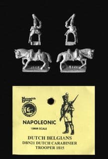 Naismith Design 15mm Napoleonic Dutch-Belgian DBN21 Dutch Carabinier Troopers 1815 (3)