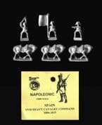 Naismith Design 15mm Napoleonic Spanish SN30 Heavy Cavalry Command 1806-1814 (3)