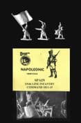 Naismith Design 15mm Napoleonic Spanish SN46 Line Infantry Command 1811-1815 (6)