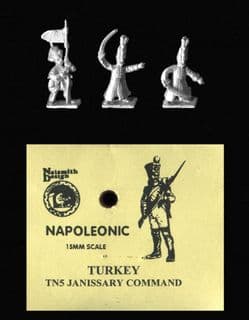 Naismith Design 15mm Napoleonic Turks TN05 Janissary Command (6)